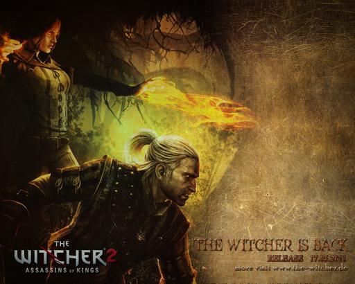 Ведьмак 2: Убийцы королей - Календарь на июнь и обоина от the-witcher.de