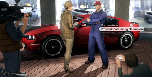 Watch Dogs -  Гонщик NASCAR Брэд Кеселовски станет NPC в Watch_Dogs